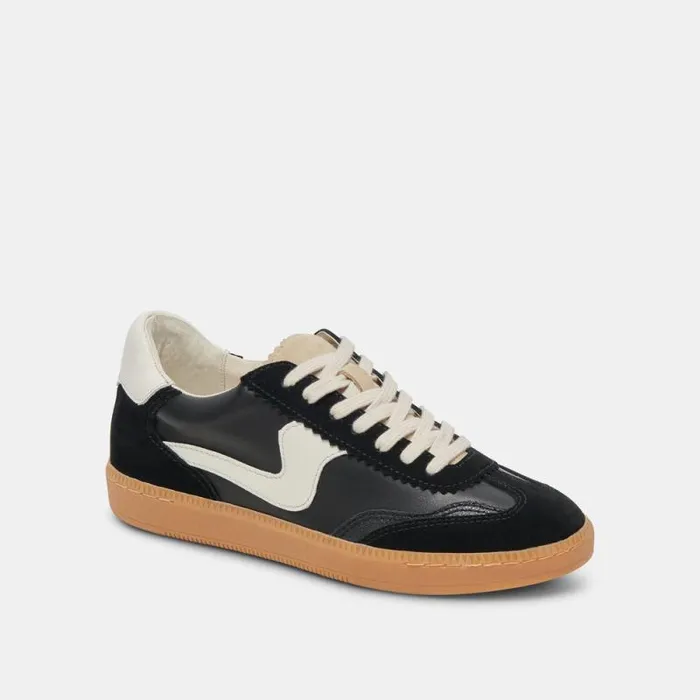Dolce Vita Notice Sneakers Black Suede Women Sneakers