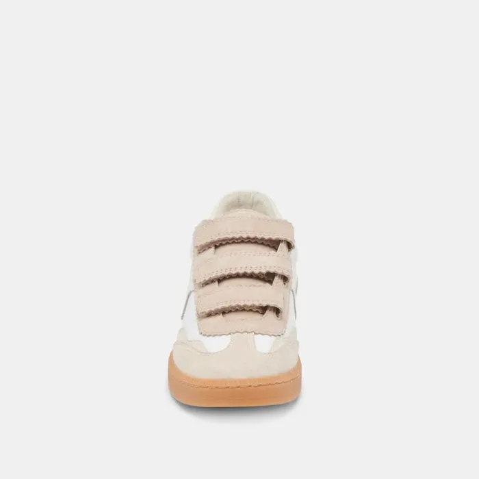 Dolce Vita Notice Velcro Sneakers Ivory Multi Nylon Women Sneakers