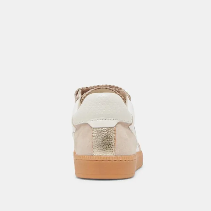 Dolce Vita Notice Velcro Sneakers Ivory Multi Nylon Women Sneakers