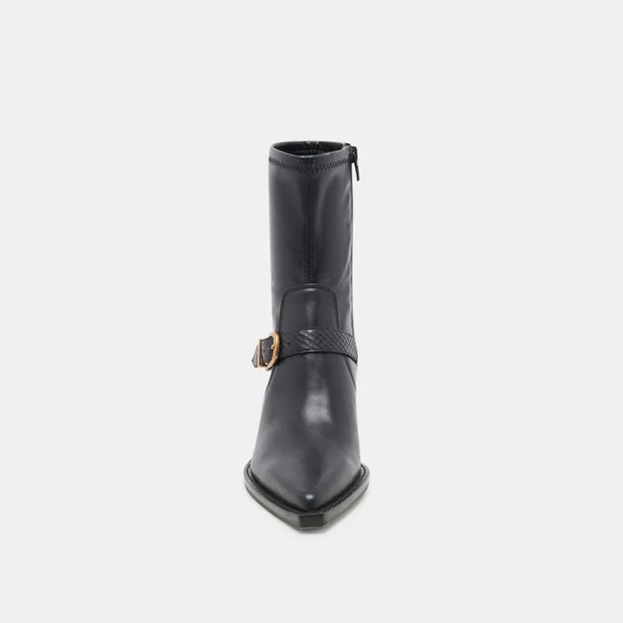 Dolce Vita Rave Boots Black Leather Women Boots and Booties