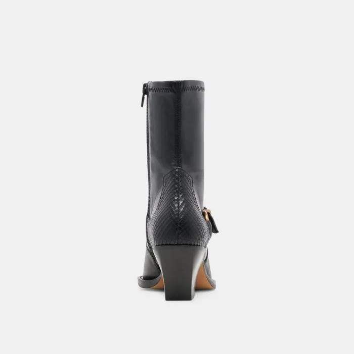 Dolce Vita Rave Boots Black Leather Women Boots and Booties