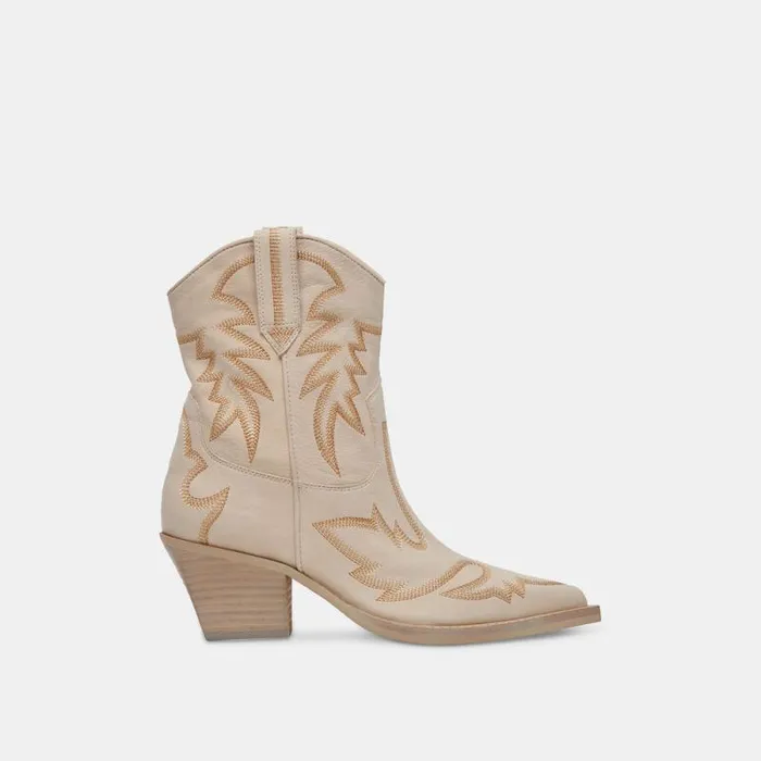 Dolce Vita Runa Boots Sand Nubuck Women Boots and Booties