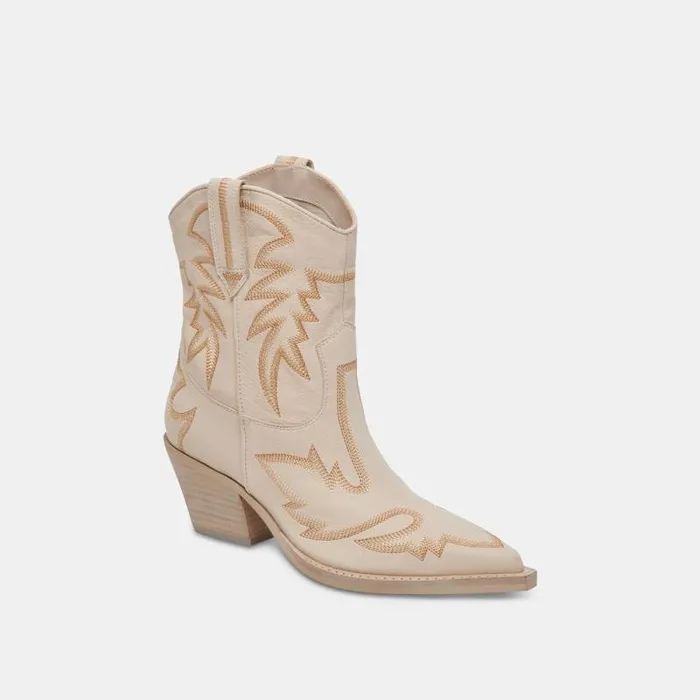 Dolce Vita Runa Boots Sand Nubuck Women Boots and Booties