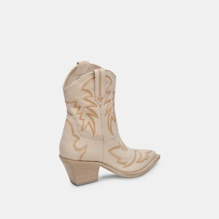Dolce Vita Runa Boots Sand Nubuck Women Boots and Booties