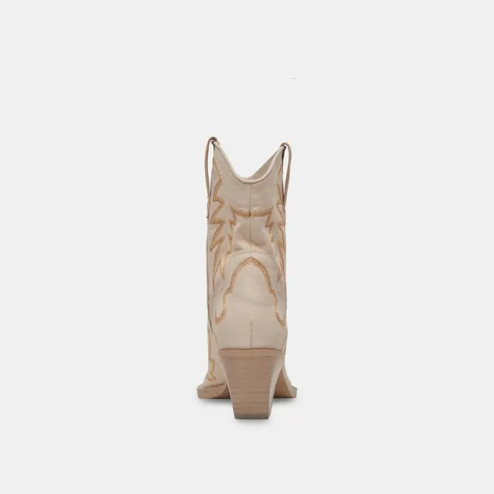 Dolce Vita Runa Boots Sand Nubuck Women Boots and Booties