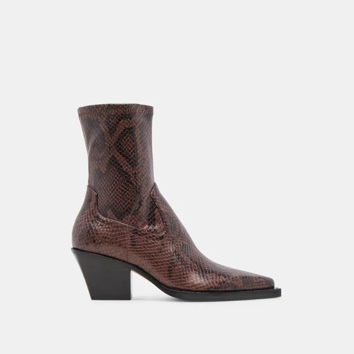 Dolce Vita Rutger Wide Calf Boots Java Embossed Stella Women Boots and Booties Dolce Vita Rutger Wide Calf Boots Java Embossed Stella Women Boots and Booties