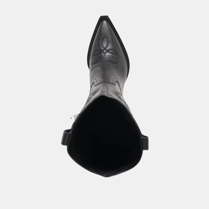 Dolce Vita Ryatt Boots Black Leather Women Boots and Booties