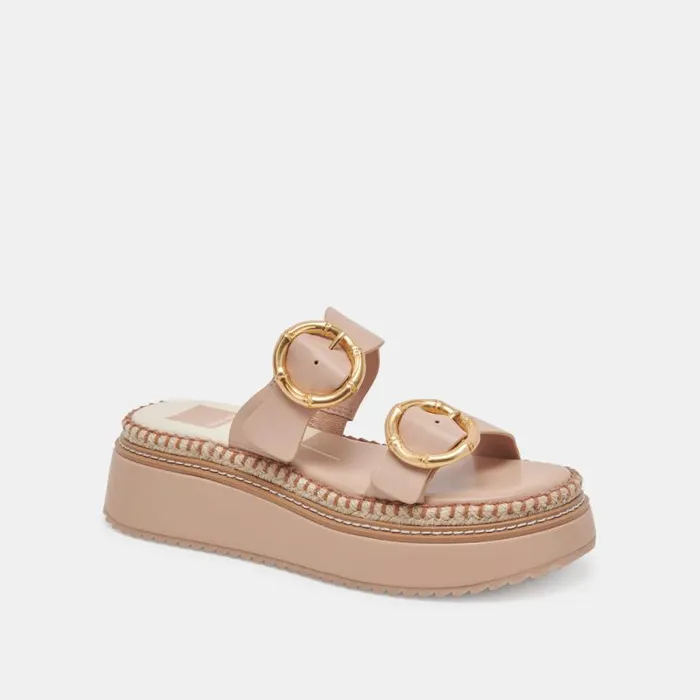 Dolce Vita Rysha Sandals Cream Leather Women Sandals