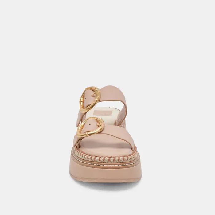 Dolce Vita Rysha Sandals Cream Leather Women Sandals