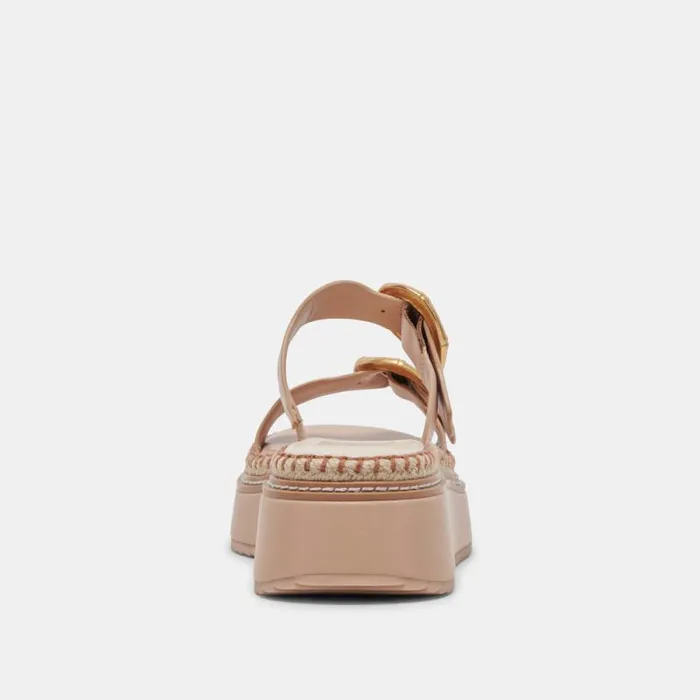 Dolce Vita Rysha Sandals Cream Leather Women Sandals