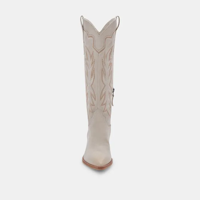 Dolce Vita Shiren Boots Sand Nubuck Women Boots and Booties