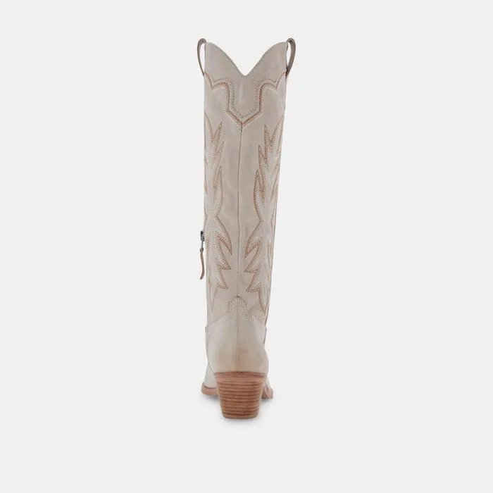 Dolce Vita Shiren Boots Sand Nubuck Women Boots and Booties