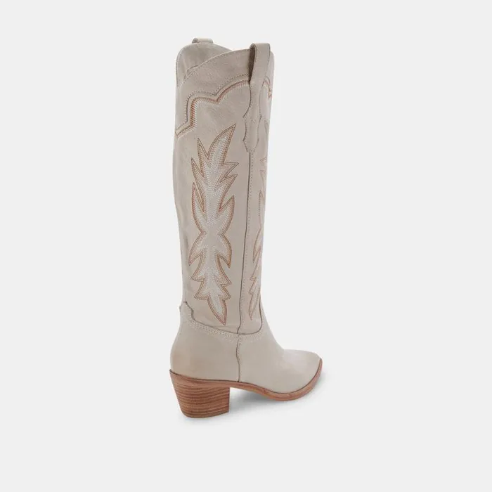 Dolce Vita Shiren Boots Sand Nubuck Women Boots and Booties