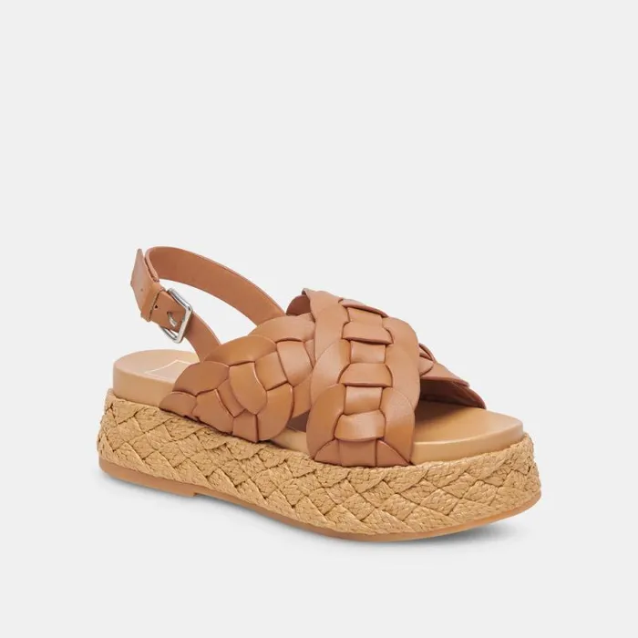 Dolce Vita Winder Sandals Tan Leather Women Sandals
