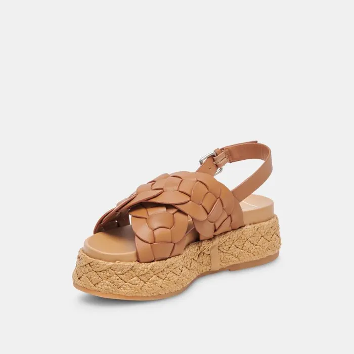 Dolce Vita Winder Sandals Tan Leather Women Sandals