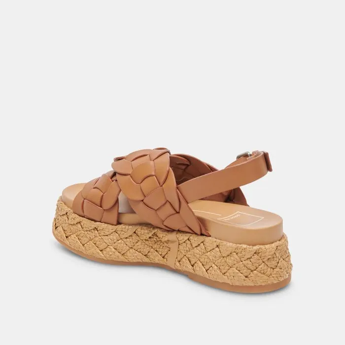 Dolce Vita Winder Sandals Tan Leather Women Sandals