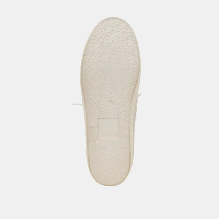 Dolce Vita Zolen Sneakers Black Natural Raffia Women Sneakers