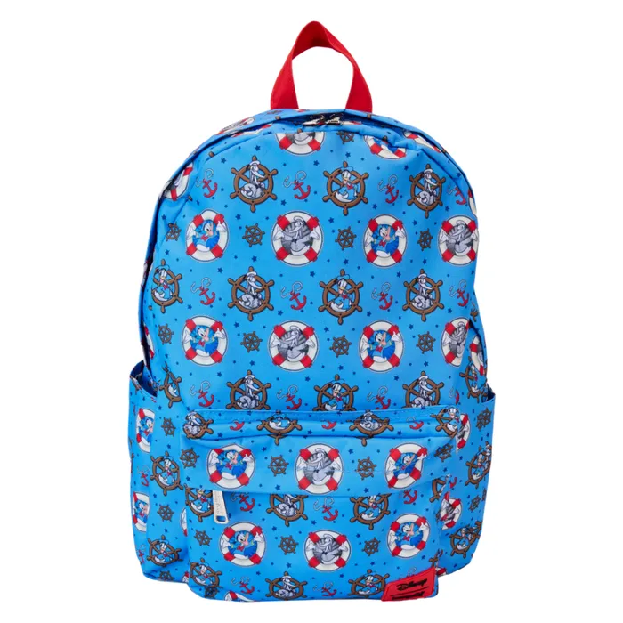 Donald Duck 90th Anniversary AllOver Print Nylon FullSize Backpack Unisex Loungefly Backpacks Donald Duck 90th Anniversary AllOver Print Nylon FullSize Backpack Unisex Loungefly Backpacks