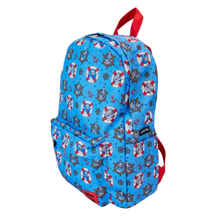 Donald Duck 90th Anniversary AllOver Print Nylon FullSize Backpack Unisex Loungefly Backpacks Donald Duck 90th Anniversary AllOver Print Nylon FullSize Backpack Unisex Loungefly Backpacks