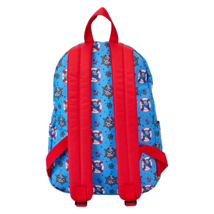 Donald Duck 90th Anniversary AllOver Print Nylon FullSize Backpack Unisex Loungefly Backpacks Donald Duck 90th Anniversary AllOver Print Nylon FullSize Backpack Unisex Loungefly Backpacks