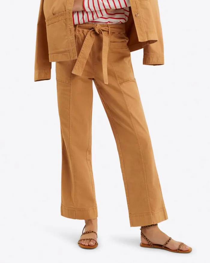 Draper James Bottoms and Skirts Women Utility Pant In Cotton Twill