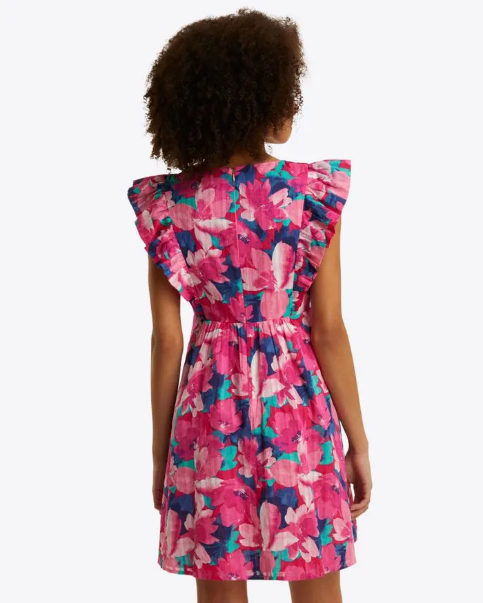 Draper James Dresses Women Ciara Babydoll Dress In Shadow Stripe