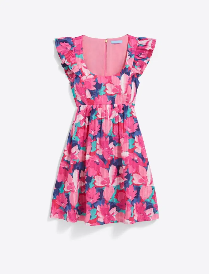 Draper James Dresses Women Ciara Babydoll Dress In Shadow Stripe