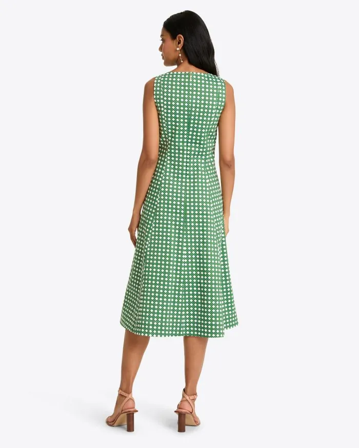 Draper James Dresses Women Genevieve Midi Dress In Structured Cotton