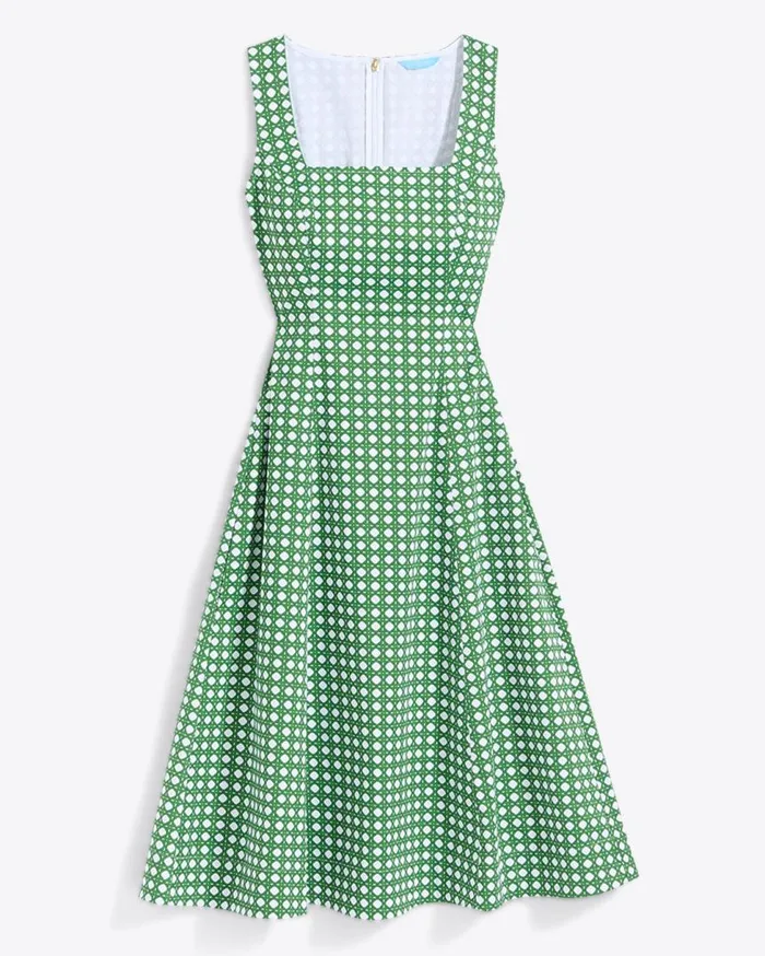 Draper James Dresses Women Genevieve Midi Dress In Structured Cotton