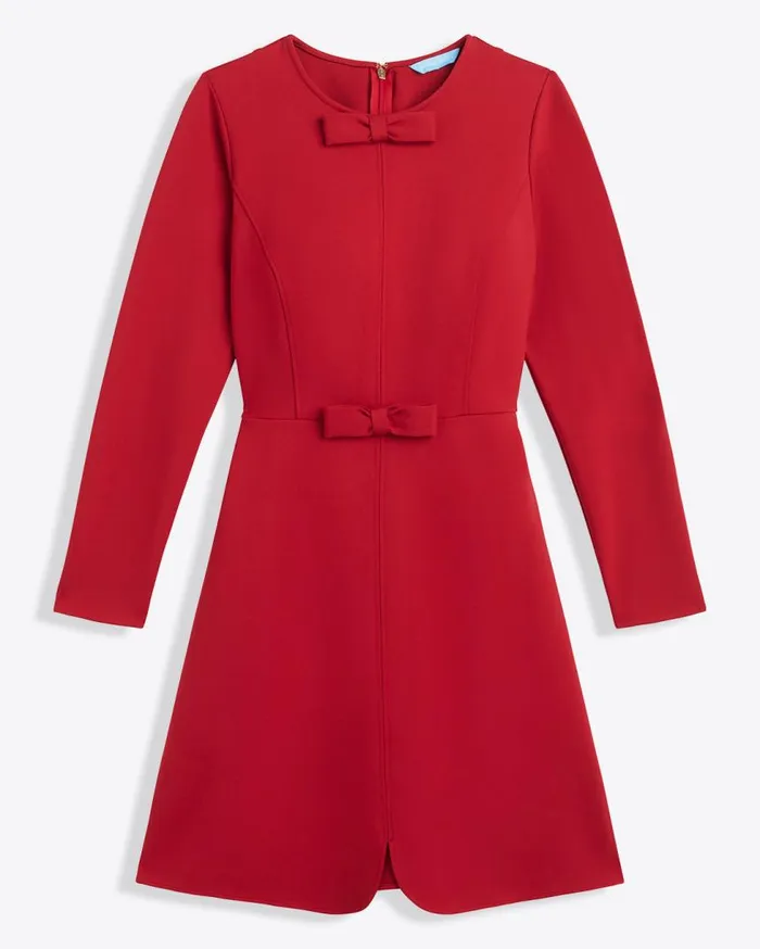 Draper James Dresses Women LongSleeve Sadie Shift Dress In Ponte