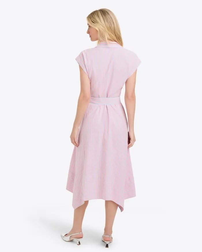 Draper James Dresses Women Trisha Handkerchief Dress In Seersucker Stripe
