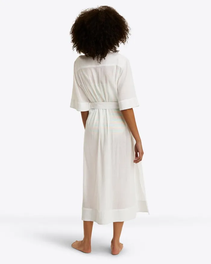 Draper James Extended Sizes Women Crinkle Cotton Coverup