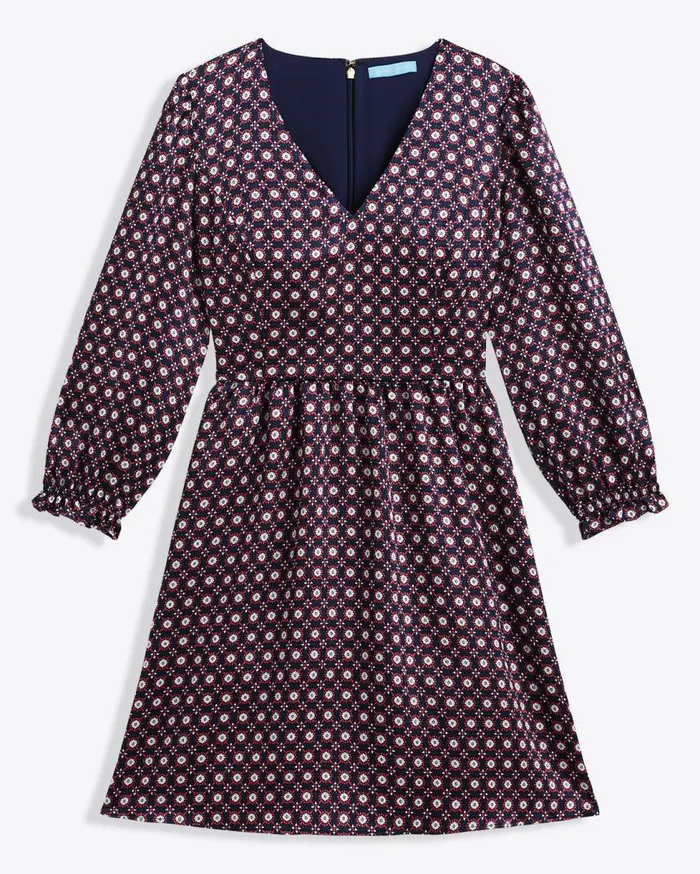 Draper James Handbags Women Connie LongSleeve Dress