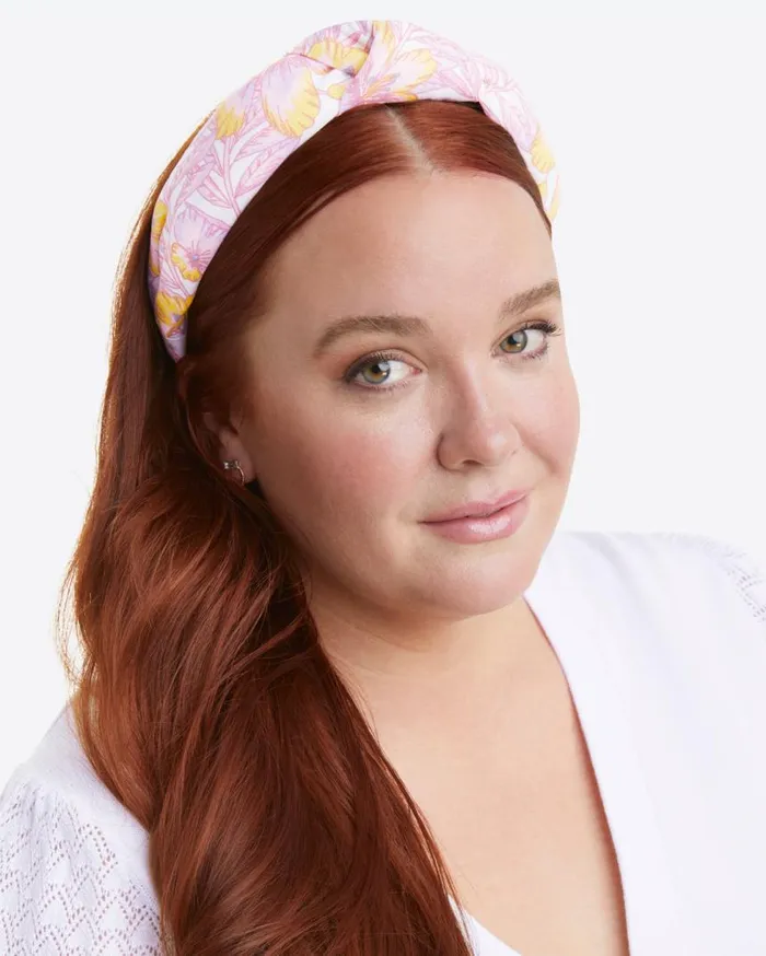 Draper James Hats and Hair Women Knot Headband In Lily Floral