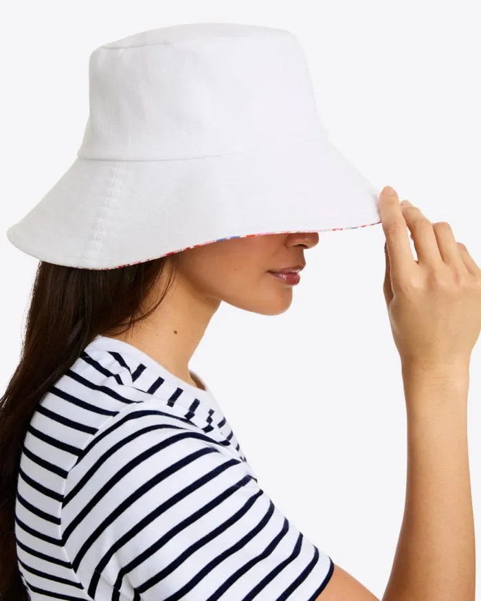 Draper James Hats and Hair Women Reversible Bucket Hat