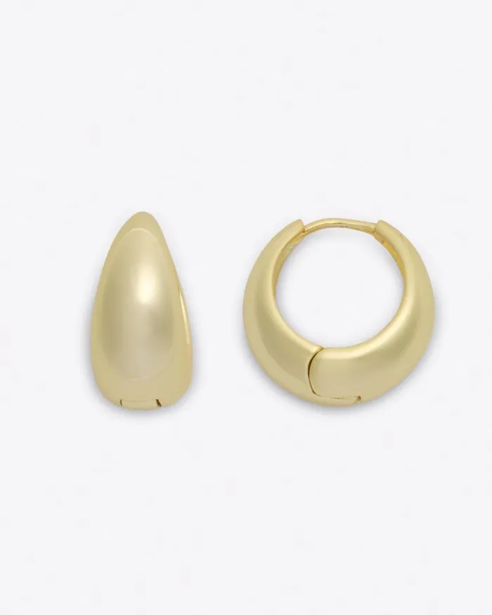 Draper James Jewelry Women Thick Hoops In Gold
