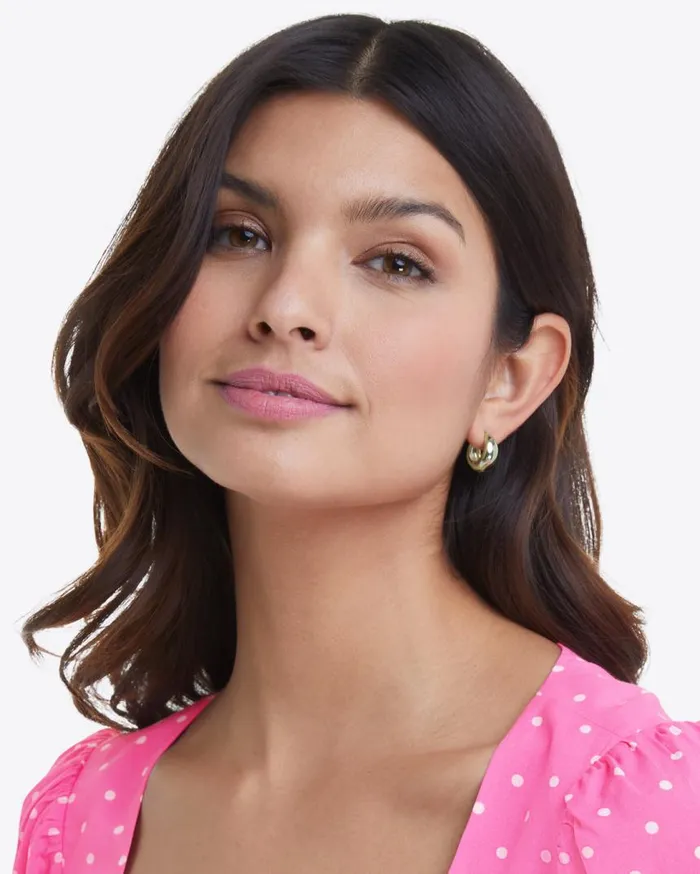 Draper James Jewelry Women Thick Hoops In Gold