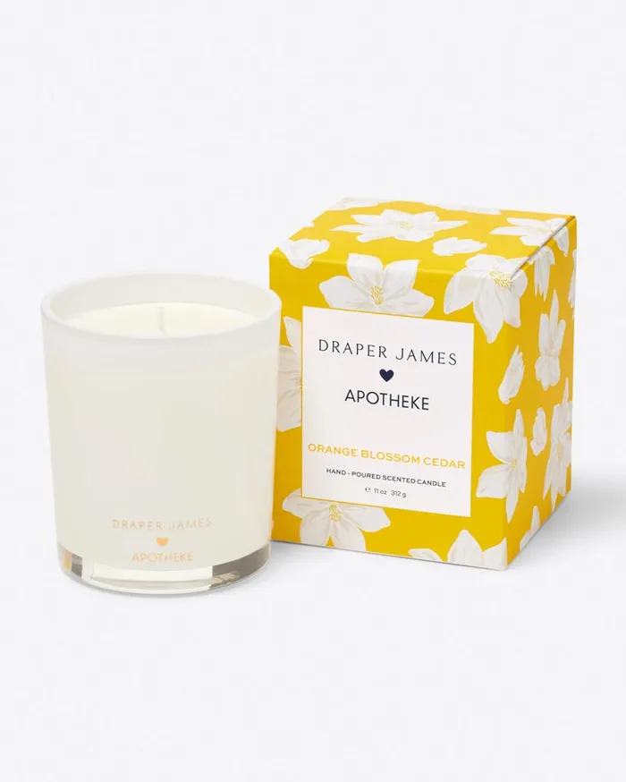 Draper James Lounge and Pajamas Women DJ X Apotheke Candle In Orange Blossom Cedar Draper James Lounge and Pajamas Women DJ X Apotheke Candle In Orange Blossom Cedar