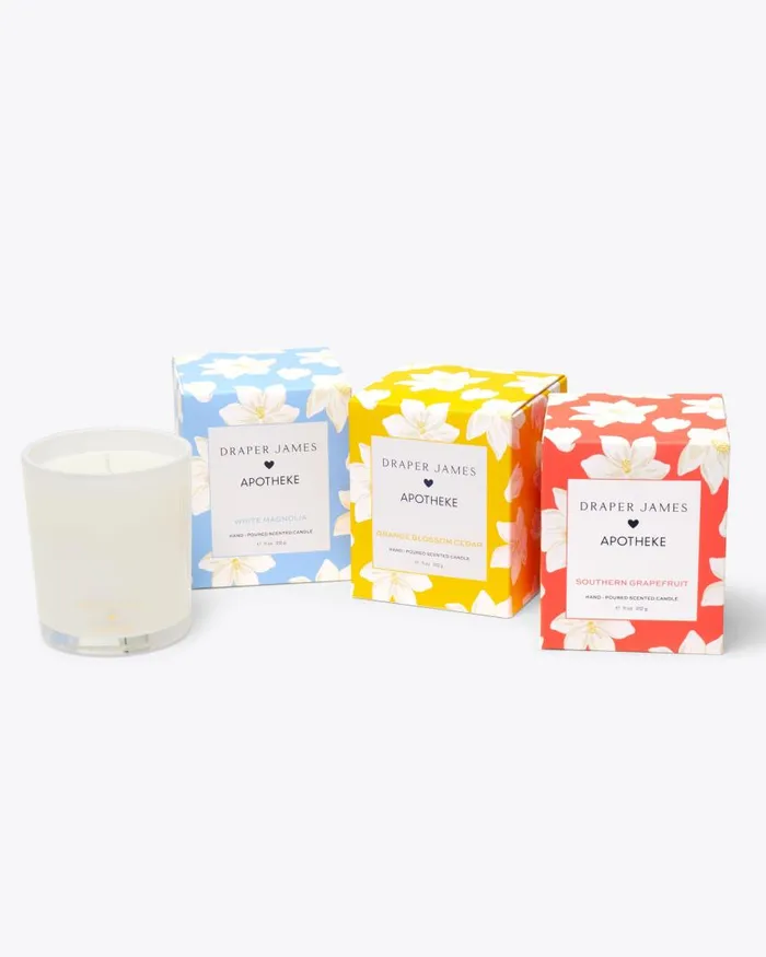 Draper James Lounge and Pajamas Women DJ X Apotheke Candle In Orange Blossom Cedar