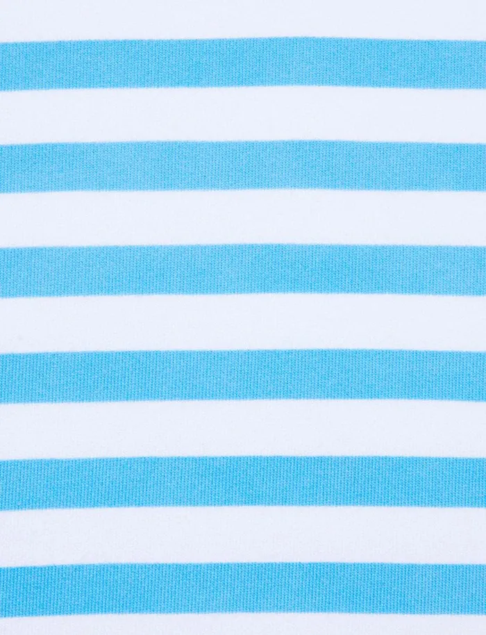 Draper James Lounge and Pajamas Women Kelsea Sweatshirt In Awning Stripe