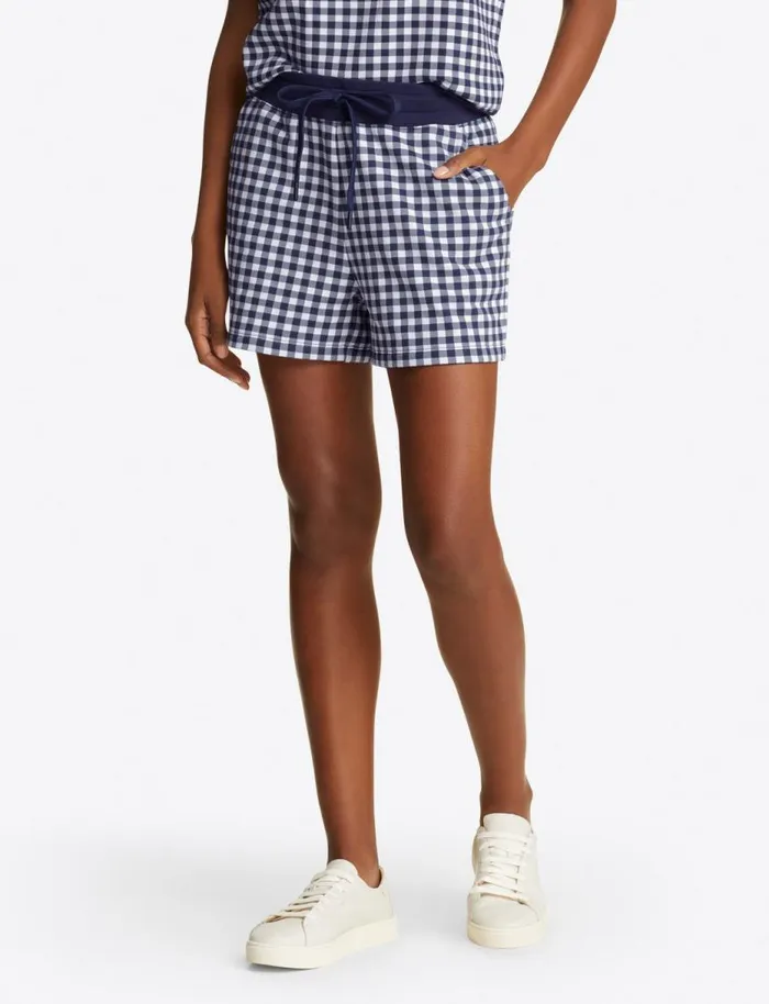 Draper James Lounge and Pajamas Women Natalie Sweatshorts In Gingham