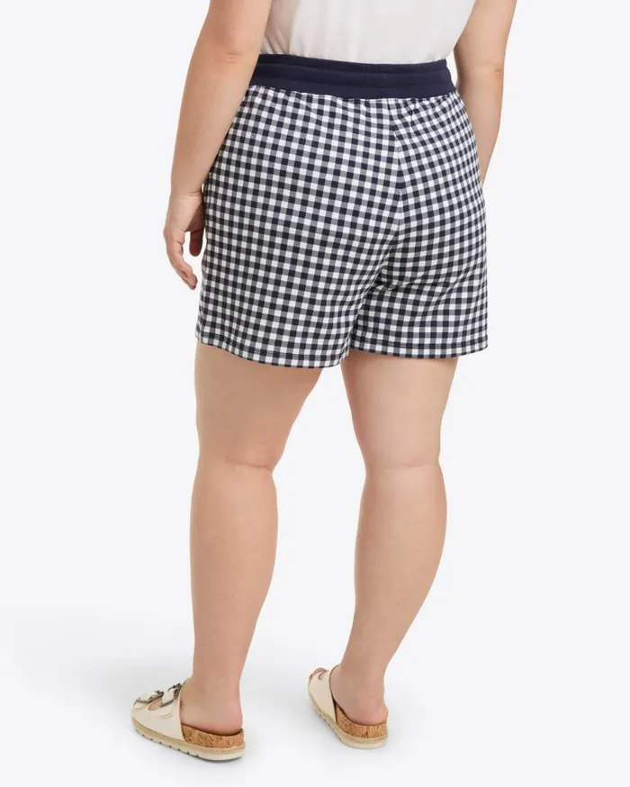 Draper James Lounge and Pajamas Women Natalie Sweatshorts In Gingham