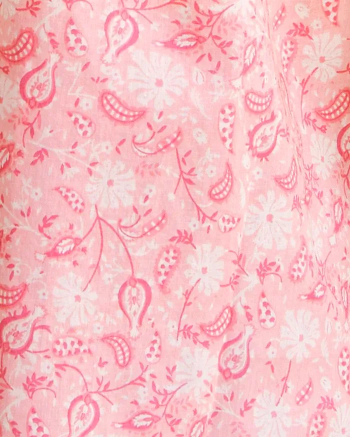 Draper James Midi and Maxi Women Carlene Midi Dress In Pink Paisley