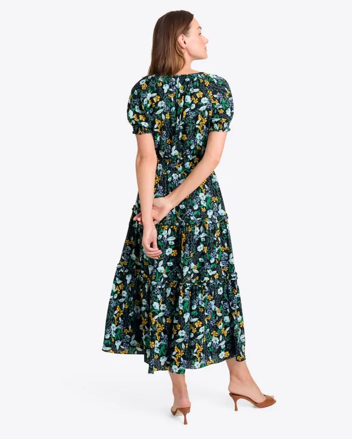 Draper James Midi and Maxi Women Mackenzie Midi Dress In Jasmine Frost