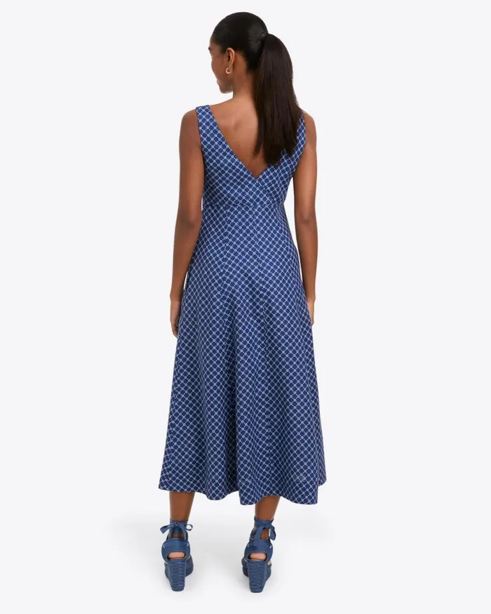 Draper James Midi and Maxi Women Opal Midi Dress In Linen