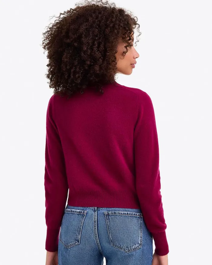 Draper James Sweaters Women Cashmere VNeck Cardigan