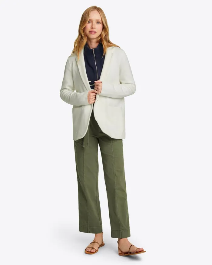 Draper James Sweaters Women Sweater Knit Blazer In Magnolia White