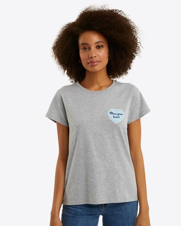 Draper James Tops Women Bless Your Heart TShirt