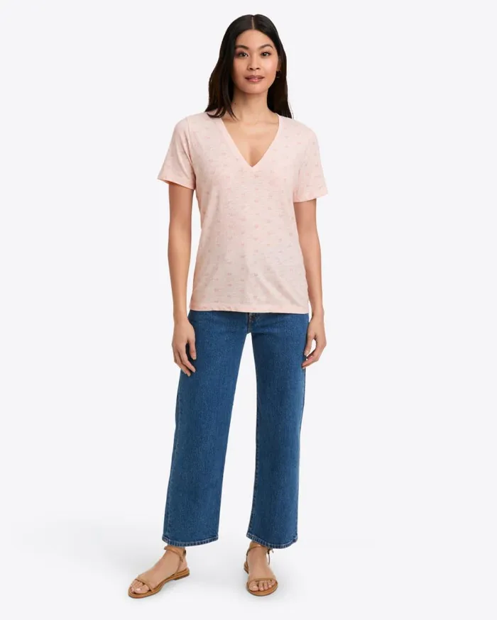 Draper James Tops Women Butterfly TShirt