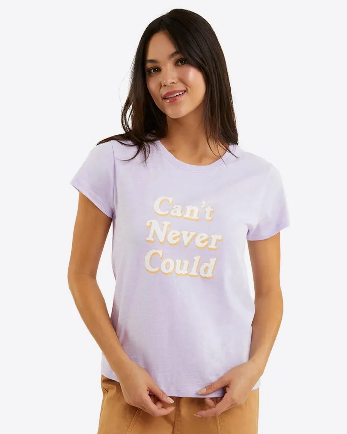 Draper James Tops Women Can039t Never Could TShirt